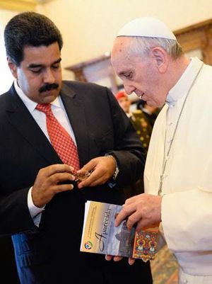 APARECIDA - un regalo que el papa Francisco le hace a los presidentes latinoamericanos