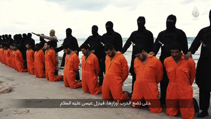 isis captura cristianos egipcios