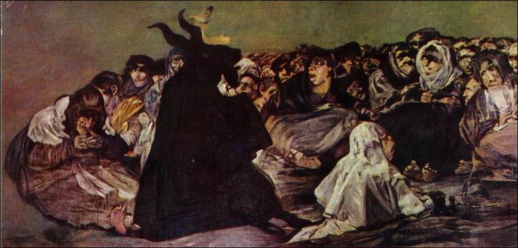 Goya Baphomet