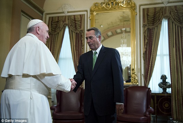 Boehner pope