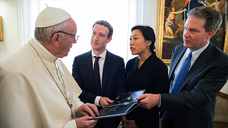 facebook y el vaticano