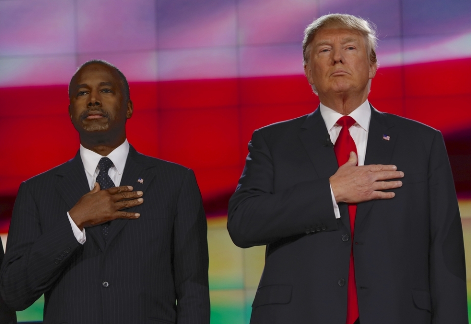 Ben Carson y Trump