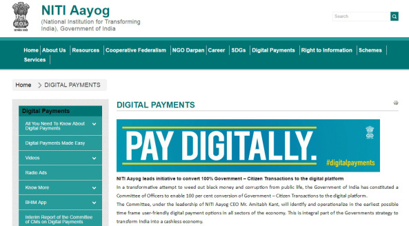 pay digitally india