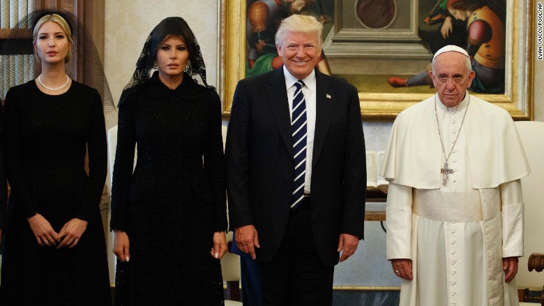 trump pope