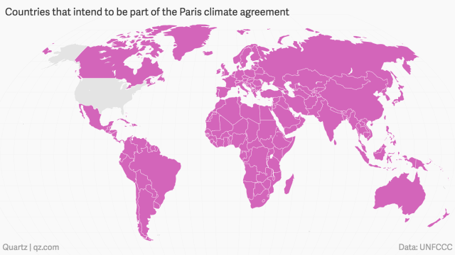 paises en el cambio climatico acuerdo paris