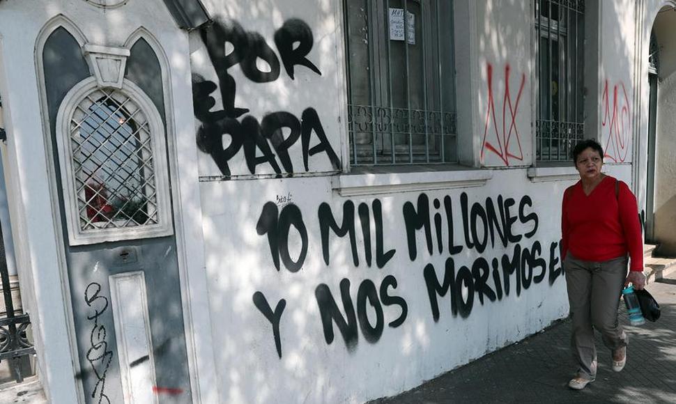 el costo del papa en Chile