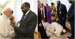 Presidente de Sudán del Sur dice que encuentro con el papa lo dejó “casi temblando”
