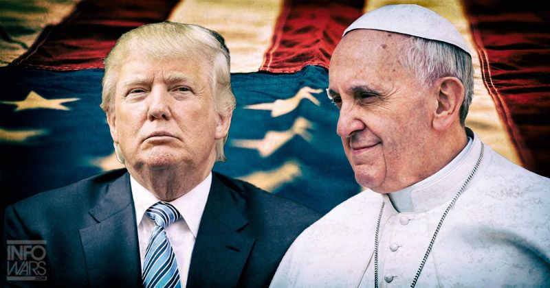El papa envía un mensaje a Trump: "se necesita la unidad"