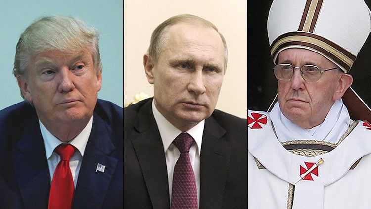 El papa Francisco, Trump y Putin - un nuevo triangulo de poder