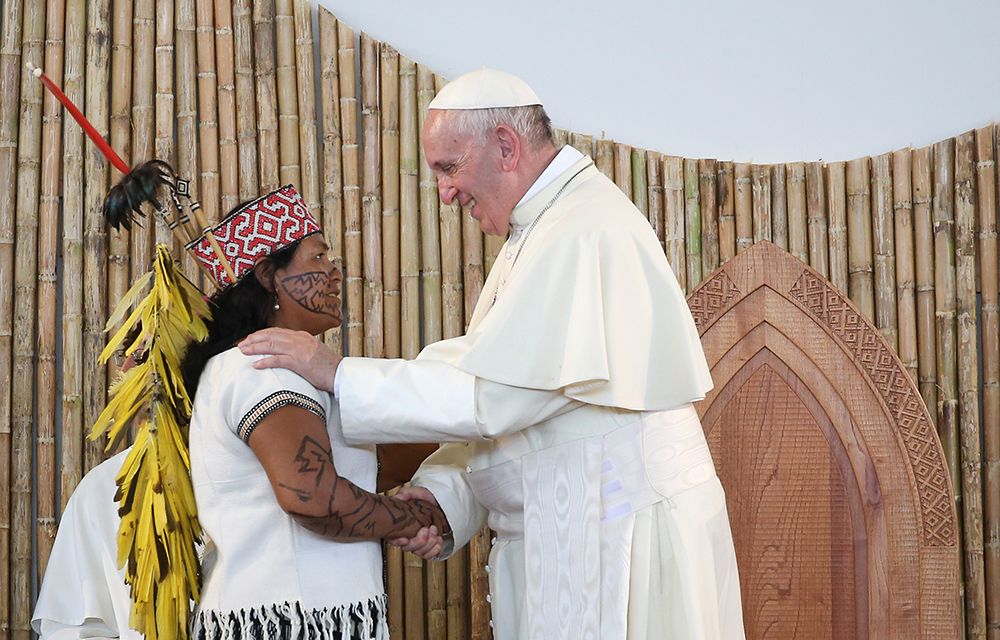 El papa convoca a un sínodo por la Amazonía