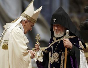 El papa Francisco llegó a Georgia en una visita de marcado carácter ecuménico