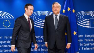 Zuckerberg, CEO de Facebook, se reúne con el Parlamento Europeo y con Macron