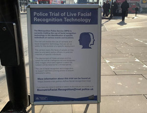 Hubieron arrestos durante período de prueba de la tecnología de reconocimiento facial en Romford