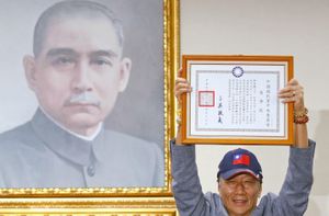 Multimillonario de Taiwan se postula para presidente después de que "una diosa apareció en sus sueños"