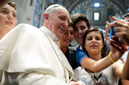 El debut del papa Francisco en Instagram