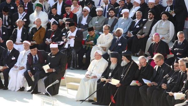 Angela Merkel en el encuentro de Sant’Egidio en Alemania por la paz