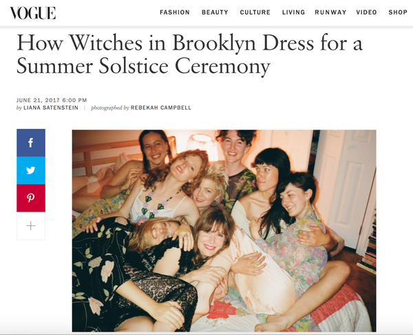 Revista VOGUE celebra el solsticio de verano